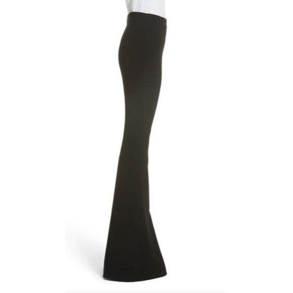 BRANDON MAXWELL Crepe Kick Flare Pants - Picture 2 of 5